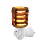 Himalayan Salt Wooden Round Cage Night Light