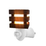 Himalayan Salt Wooden Square Cage Night Light